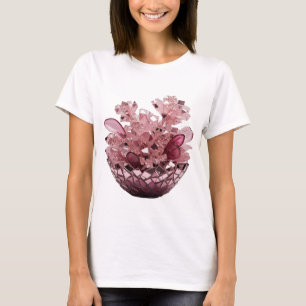 Auffälliges rosa ABSTRACT ART Design v2 T-Shirt