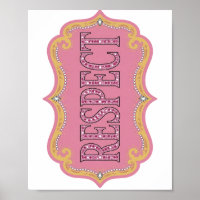 Auffälliges Rosa-RESPEKT-Zitat-Design v2