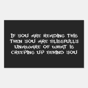 Auffangen Rechteckiger Aufkleber