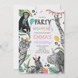 Aufforderung an alle Party zum Geburtstag Einladung