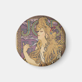 Aufgabe (1896) von Alphonse Mucha Magnet