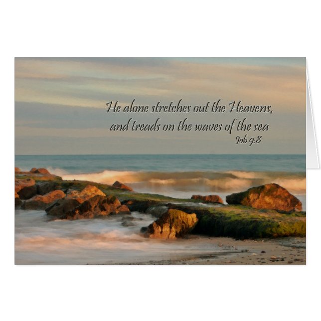 Aufgabe 9:8 Seascape mit Felsen und Wellen (Vorderseite (Horizontal))