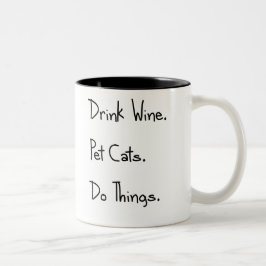 Aufgabenliste Zweifarbige Tasse