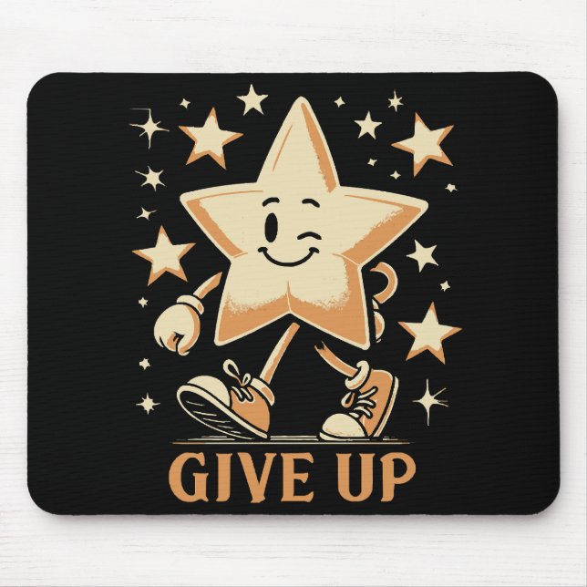 Aufgeben Mousepad (Vorne)