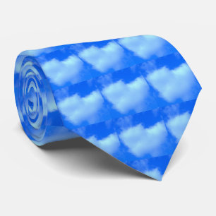 Aufgeblasene herzförmige Wolkenkrawatte Krawatte