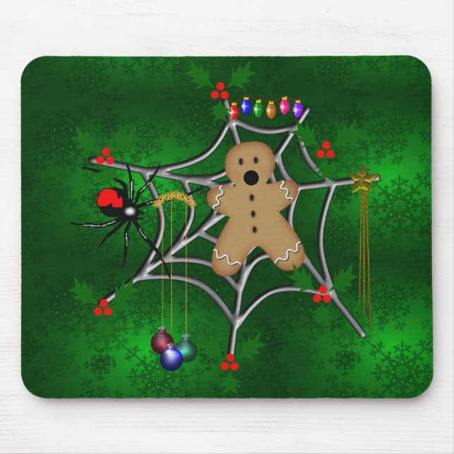 Aufgefangener Lebkuchen Mousepad (Vorne)