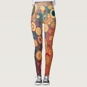 Aufgehängtes Gold Leggings