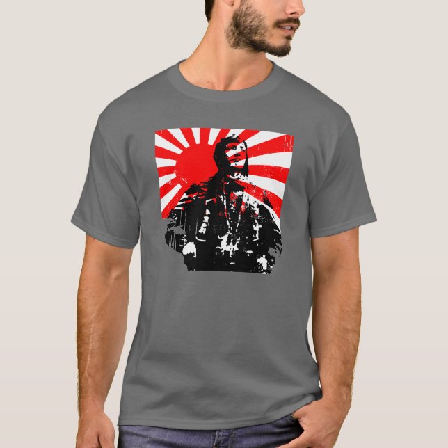 Aufgehende Sonne-Kamikaze-T-Shirt T-Shirt (Vorderseite)
