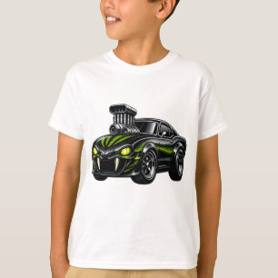 Aufgeladener Snake-Eye Muscle Car T-Shirt