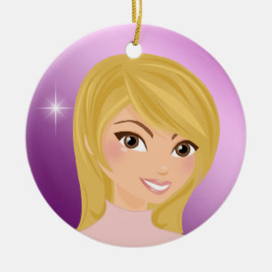 Aufgeputzte Diva - SRF Keramikornament