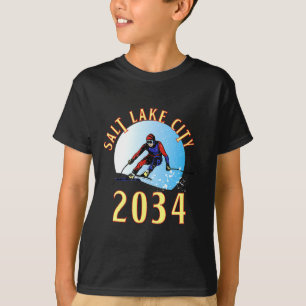 Aufgeregt für 2034 für Salt Lake City Utah T-Shirt