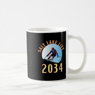 Aufgeregt für 20&# für Salt Lake City Utah Kaffeetasse