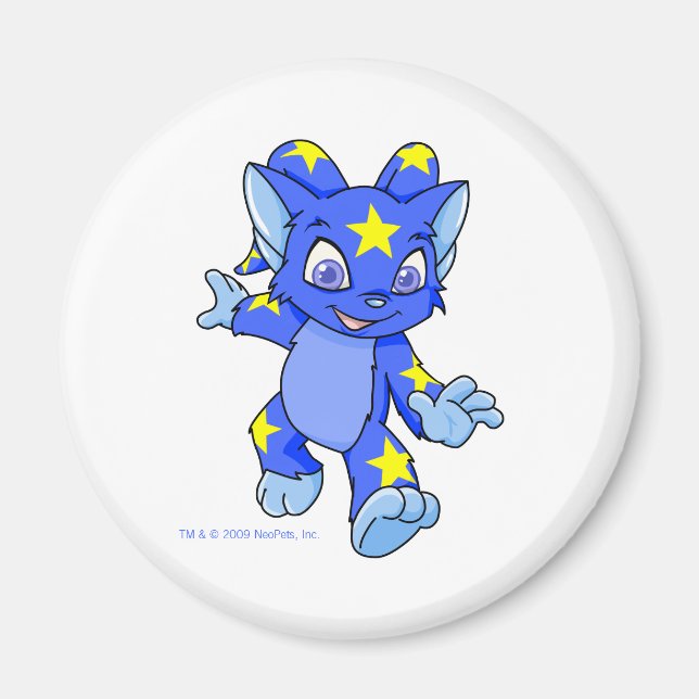 Aufgeregt Starry Acara Magnet (Vorne)