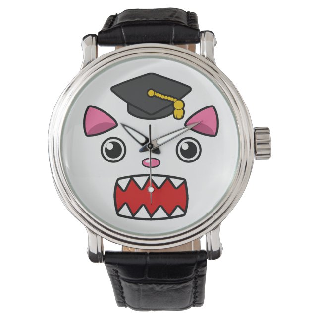 Aufgeregter Abschluss Armbanduhr (Vorderseite)