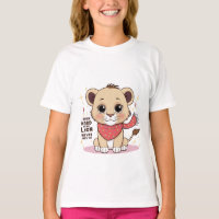 Aufgeregter Löwe - Joyful Jumping Lion Cub T - Shi