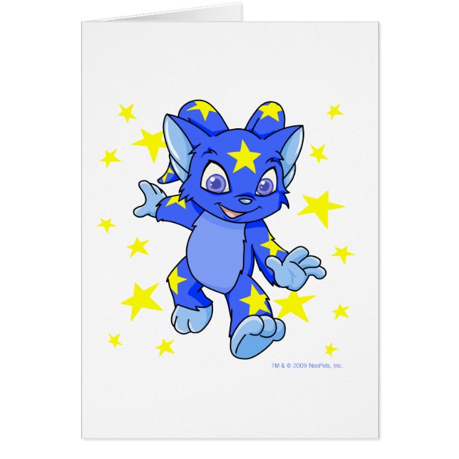 Aufgeregtes sternenklares Acara mit Sternexplosion (Vorne)