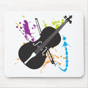 Aufgereihtes Instrument mousepad
