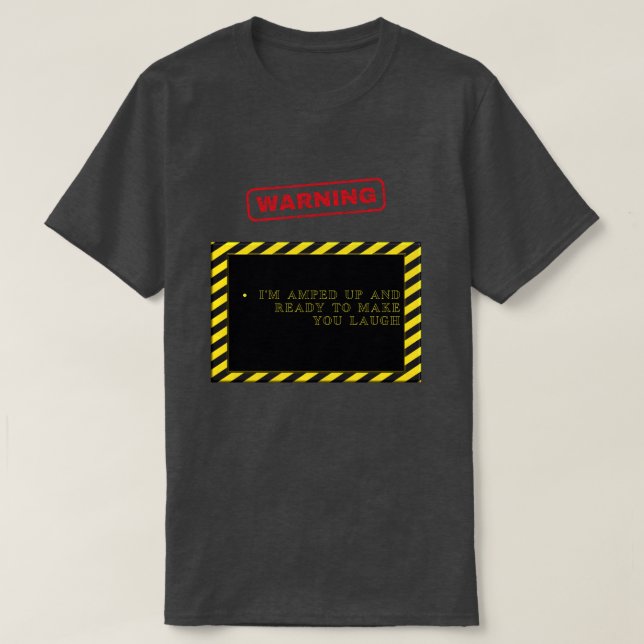 AUFGESCHLAGEN, UM SIE ZU LAUEN ZU MACHEN T-Shirt (Design vorne)