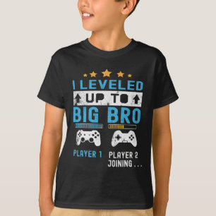 Aufgestiegen zu Big Bro - Gamer Neuer Spieler trit T-Shirt