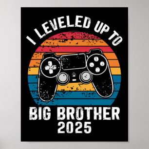 Aufgestiegen zu Big Brother 2025 Lustiger Gamer Vi Poster
