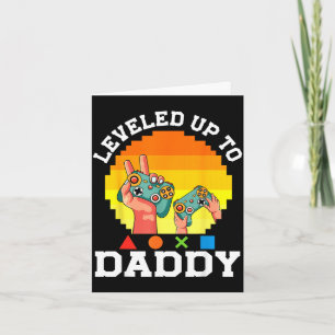 Aufgestiegen zum Daddy lustiger Gamer-Vater neues  Karte