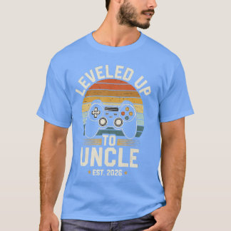 Aufgestiegen zum Onkel Est 2026 Bald Onkel Neu T-Shirt