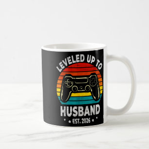 Aufgestiegener Ehemann Est 2026 Kunstwerk Kaffeetasse