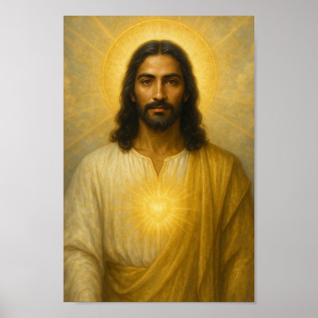 Aufgestiegener Meister Sananda Poster (Vorne)