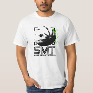 Aufgeteilte Melone-taktisches T-Shirt