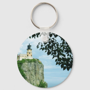 Aufgeteilter Felsen-Sommer Schlüsselanhänger