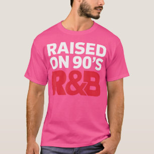 Aufgewachsen auf 90er RB DJ Music T-Shirt