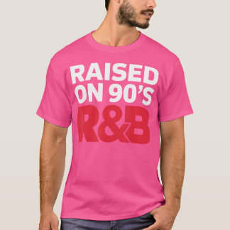Aufgewachsen auf 90er RB DJ Music T-Shirt