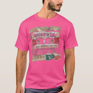 Aufgewachsen auf Old School Hip Hop Tshirt Cassett