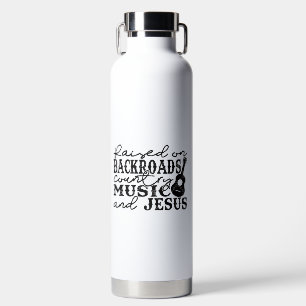 Aufgewachsen mit Country-Musik Trinkflasche