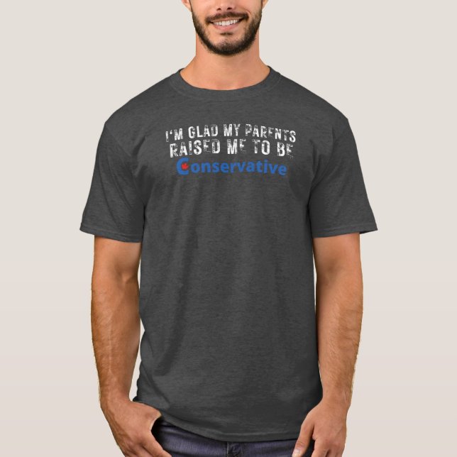Aufgewachsene Konservative | Kanadischer politisch T-Shirt (Vorderseite)