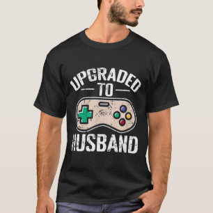 Aufgewerteter Ehemann Grafik Kunst T-Shirt