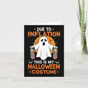 Aufgrund der Inflation ist das mein Halloween-Kost Karte