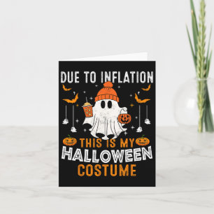 Aufgrund der Inflation ist das mein Halloween-Kost Karte