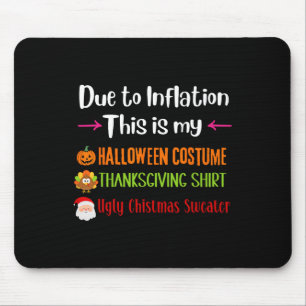 Aufgrund der Inflation ist dies mein Halloween-Ern Mousepad