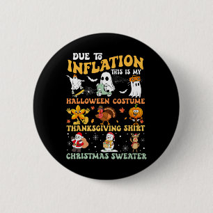 Aufgrund der Inflation ist dies mein Halloween-Kos Button