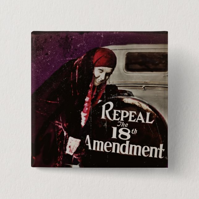 Aufhebung der Prohibition Button (Vorderseite)