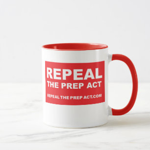 Aufhebung des PREP Act - Zwei-Tone-Tasse Tasse