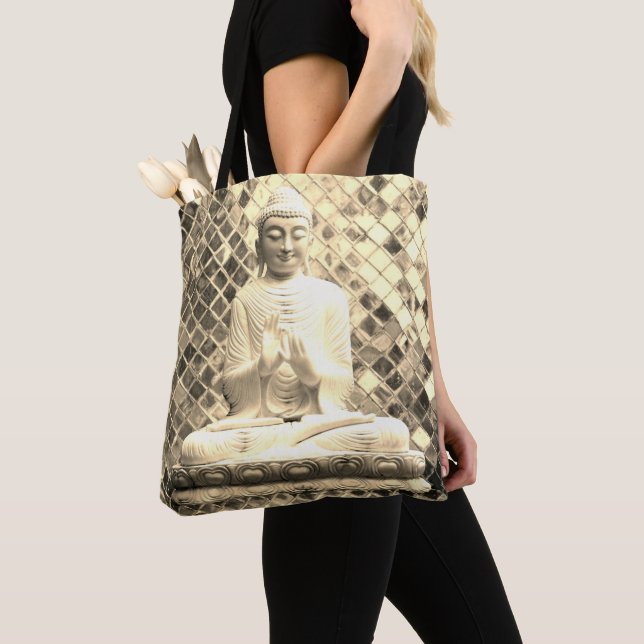 Aufklärte Buddha-Goldtasche Tasche (Von Nahem)