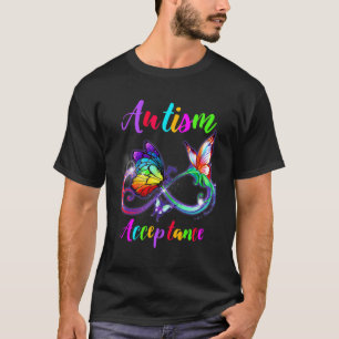 Aufklärung der Autismus Rot statt Unendlichkeit An T-Shirt