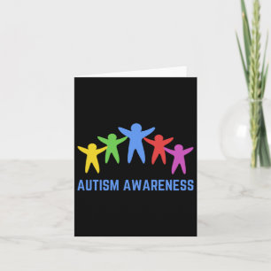 Aufklärung über Autismus Feiern Diversity-Sticker Karte