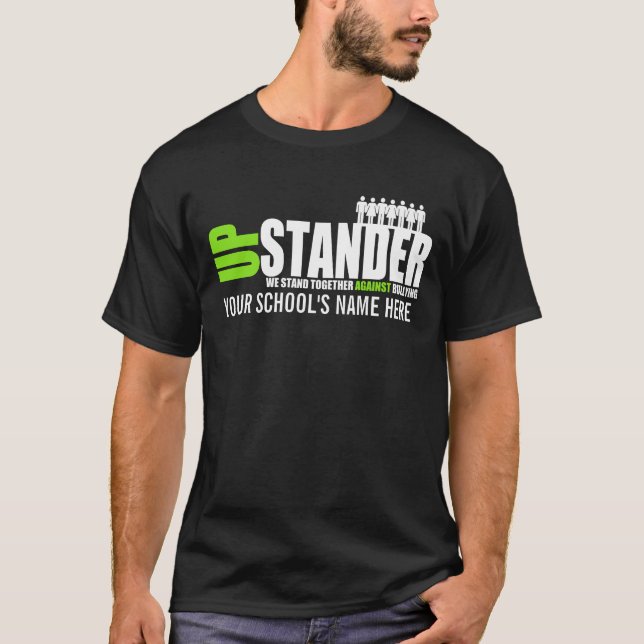 Aufklärungsarbeit gegen Mobbing T-Shirt (Vorderseite)