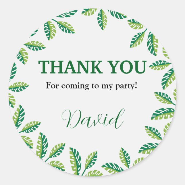 Aufkleber (Vorderseite)