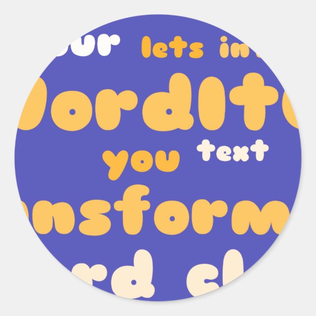 Aufkleber (Vorderseite)