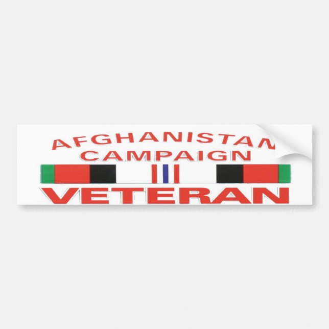 AUFKLEBER AFGHANISTANS CAMPAIGNBUMP AUTOAUFKLEBER (Vorne)