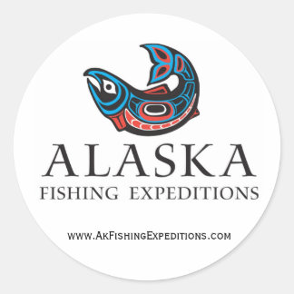 Aufkleber "Alaska Fishing Expedings"